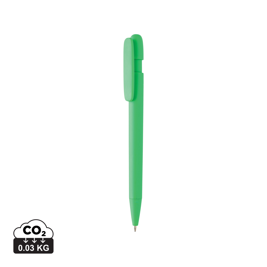Stylo promotionnel couleur unie rABS Devin Vert 